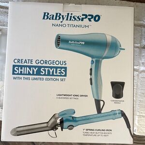 Blow dryer and curling iron